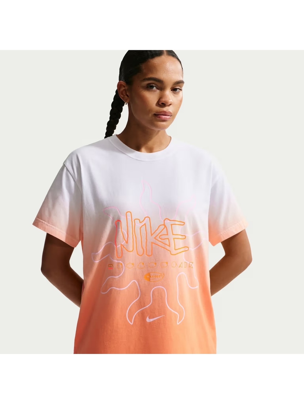 NWT New Nike Sportswear Women's Oversized Short-Sleeve T-Shirt - Medium